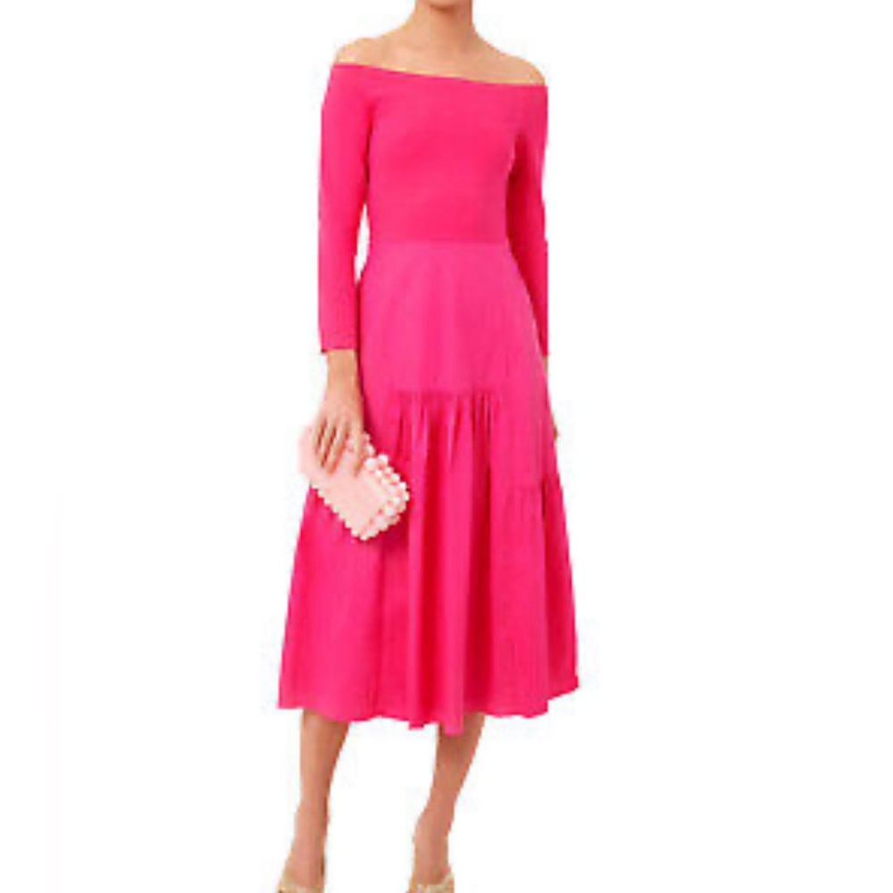 Cameron Eubanks for Tuckernuck Camellia Pink Marissa Dress